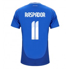 Italien Giacomo Raspadori #11 Hemmatröja EM 2024 Korta ärmar